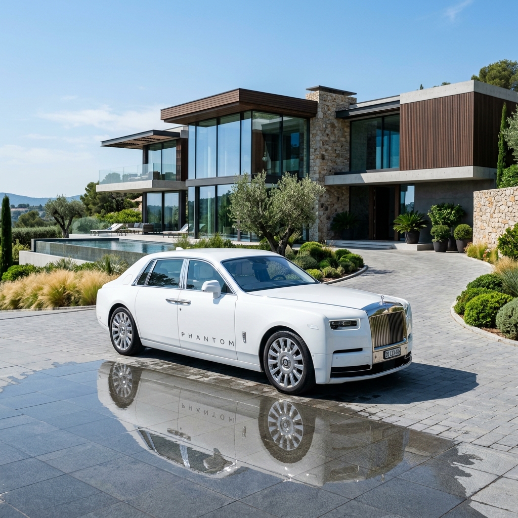 Luxury Rolls Royce Phantom